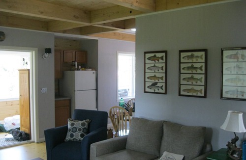 Pittsburg House | New Beam construction house on pristine Back Lake