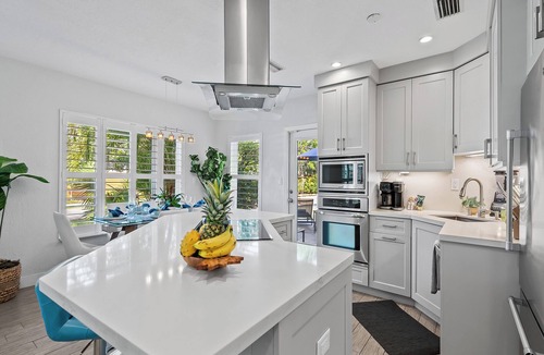 Poinsettia Heights House | New Heated Pool Home in Fort Lauderdale,Charming Tropical Retreat Near Beaches, Shopping & Dining!