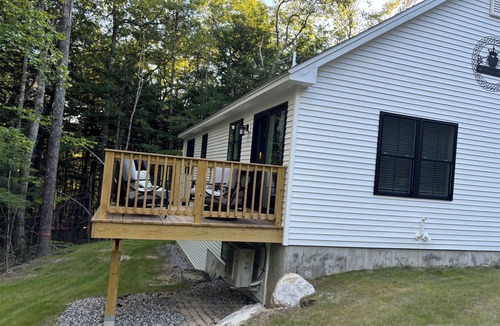 Bridgton House | New home in the lakes region. 1/2 mile to Pleasant Mountain and Moose Pond