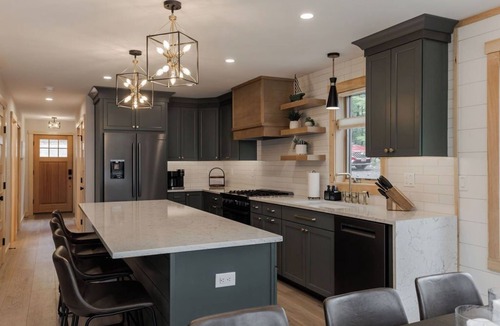 South Casco House | New House on Big Sebago w/Private beach & dock!