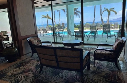 Historic Lahaina Front Street Condo | New Listing! Hotel Zone Lahaina Shores Premier Mtn view Studio on the Beach
