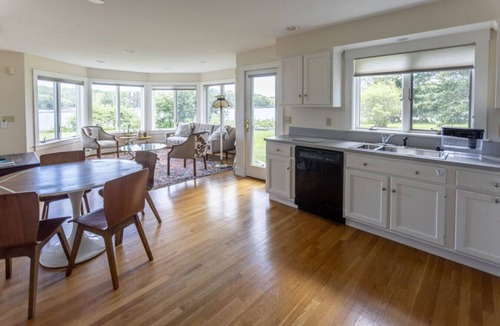 Boothbay House | New listing! Huge waterfront estate with Dock & Float!