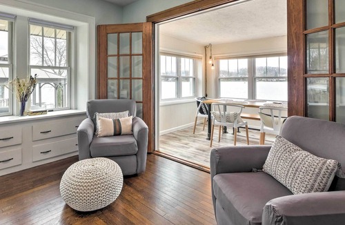 Portage Lakes House | NEW! 'The Docks @ Waterside' Lake Home w/ Hot Tub!