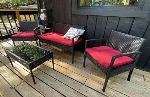 Lake Luzerne-Hadley Cabin | Newly Remodeled Modern Cabin, 1/10th mile to Beach