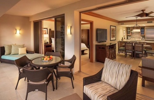 Kaanapali Resort | Ocean front, high floor 2 BR unit at Hyatt Residence Club Ka'anapali Beach