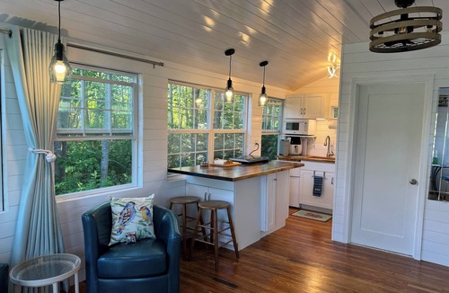West Tremont Apartment | Oceanside Acadia Artist's Studio with high end finishes and local character