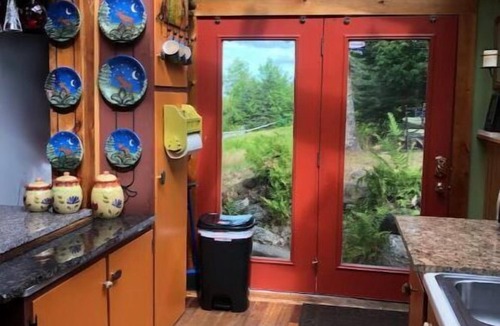 Orland Cabin | Off Grid Mountain Cabin w/skyline & kayaks