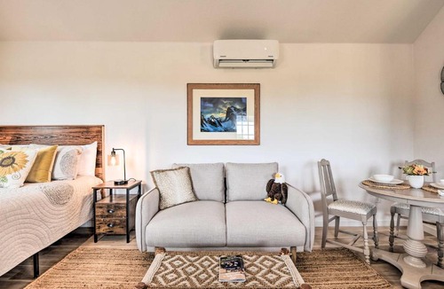 Forestburg Apartment | On-Site Pond & Fire Pit: Montague Retreat!