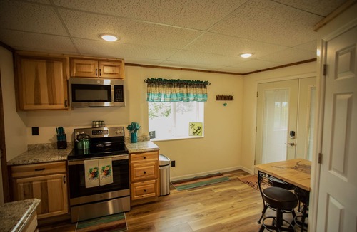 Fritz Creek Apartment | Otter Stop Inn! Ocean and mountain views from every window!