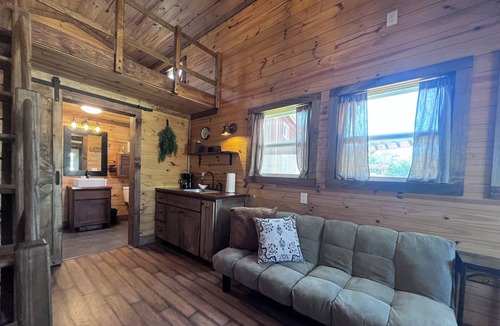 Denison Cabin | Pardon our dust as we work to reopen this charming resort on Lake Texoma!