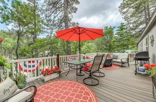 Cloudcroft Cabin | Peaceful Cloudcroft Vacation Rental: Walk to Shops