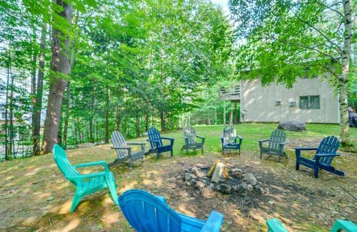 Bridgton House | Peaceful Highland Lake Home w/Kayaks, Dock Access