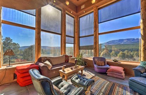 Cleveland House | Peaceful New Mexico Retreat w/Panoramic Mtn Views