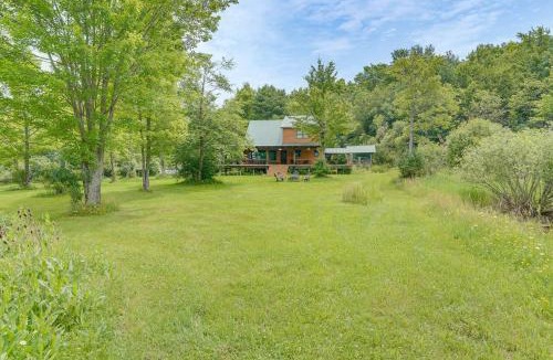 Scio House | Pet-Friendly Cabin on 86 Acres in Scio: Fish, Hike