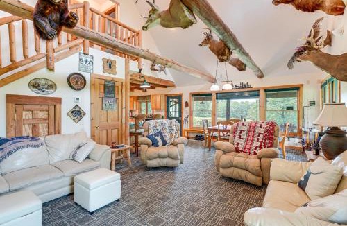 Scio House | Pet-Friendly Cabin on 86 Acres in Scio: Fish, Hike