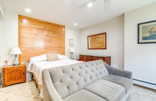 Minot Apartment | Pet-Friendly Garden Studio ~ 25 Mi to Boston!
