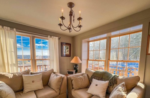 Bridgton Cabin | Pleasant Mt Log Cabin, Near Lakes & Boat Launches