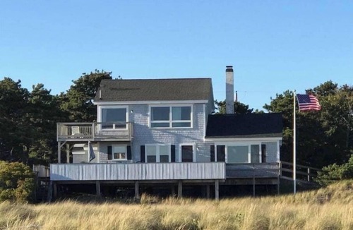 Phippsburg House | Popham Beach Oceanfront Cottage, 4 bedrooms, 2.5 bath, +outdoor shower, sleeps 9