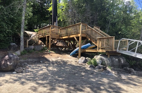 Adirondack House | Private 100' Beach & Dock - Kayaks, SUP - Modern Amenities, Gorgeous View!