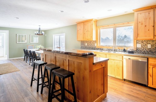 West Olive House | Private 5-Acre Estate | Fishing Pond + Fire Pit