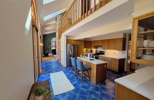 South Casco House | Private beach and dock: Beautiful views, dog friendly, large deck, mooring & AC