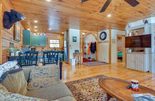 Bethel Cabin | Private Bethel Cabin w/Covered Deck: 5 Mi to Town