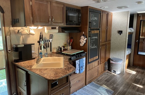 Black Creek RV Rental | Private Creekside RV Stay Near Ellicottville NY @ Campground Adventures