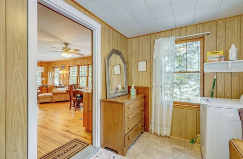 Chestertown Cottage | Private Dock & Beach! Lakefront, Fire Pit, Boats