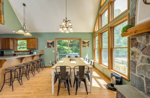 Gloversville House | Private Lake Sleeps 16 Hot Tub Game Room