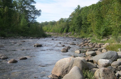 Bingham Cabin | Private, two-acre campsite on beautiful Maine stream with cozy, rustic Cabin