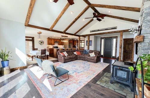 Fryeburg Villa | R&R White Mountain Retreat, Hillside with Extraordinary Views!