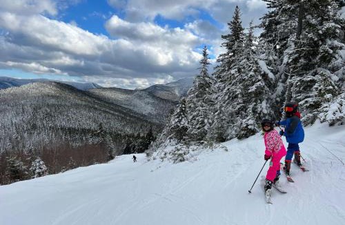 Carroll Villa | R18 Affordable Ski-in Ski-out Bretton Woods Townhome mountain views