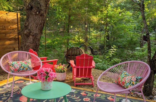 Honey Grove Apartment | Reconnect with nature at this unforgettable escape.