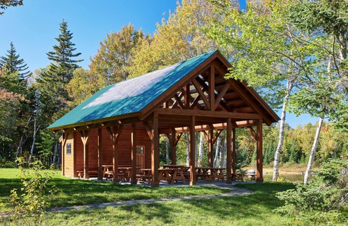Greenville Ski Chalet | Remote Lakeshore Cabin, Canoes/Kayaks, Kitchenette, Shared Bathroom and Sauna
