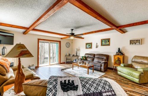 Peru House | Riverfront Peru Cabin ~ 2 Mi to Lake Champlain!