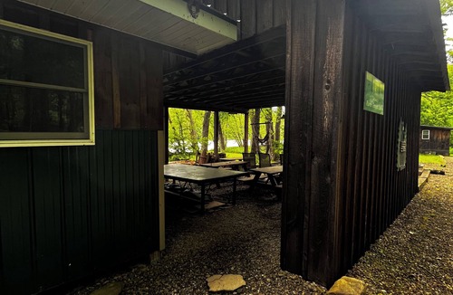 West Hickory Cabin | Riverside Retreat on 425' of Allegheny River frontage with large, flat area