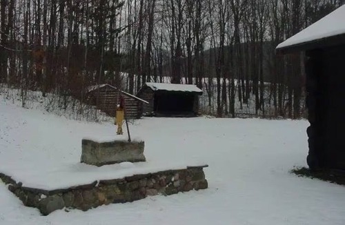 Richford Cabin | Round Top Retreat, Rustic Cabin