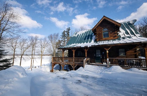 Northeast Somerset Cabin | Rustic Retreat with Lake Access and Outdoor Deck in Rockwood, Maine