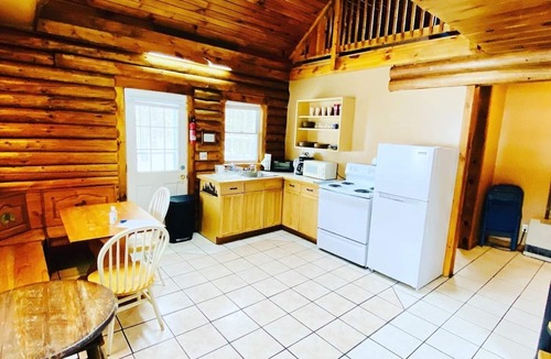 Twin Mountain Cabin | Rustic riverfront cabin- 15 minutes from the Cog Railway and Crawford Notch.