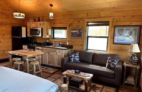 Seward Cabin | Scenic Creekside Escape with Deck, Fire Ring & Wildlife Views in Seward, Alaska