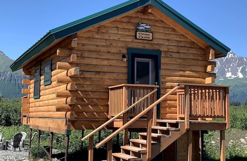 Seward Cabin | Scenic Creekside Escape with Deck, Fire Ring & Wildlife Views in Seward, Alaska