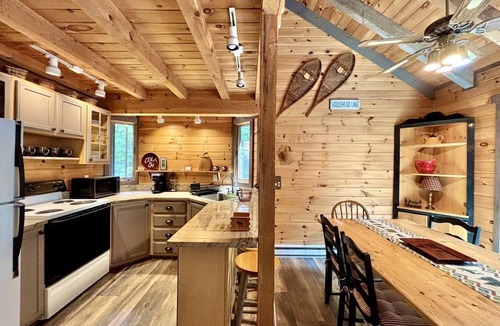 Greenville Cabin | Scenic Lakefront Escape with Spacious Deck & Nature Views in Greenville, Maine