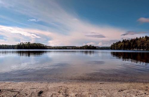 Sullivan House | Scenic Lakeside Cabin with Fire Pit & Porch near Flanders Pond and Acadia Views in Sullivan, Maine