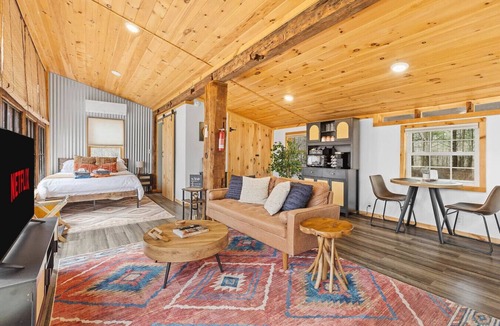 Branchport Cabin | Secluded Cabin, Hot Tub, Fire Pit, Pets, Grill