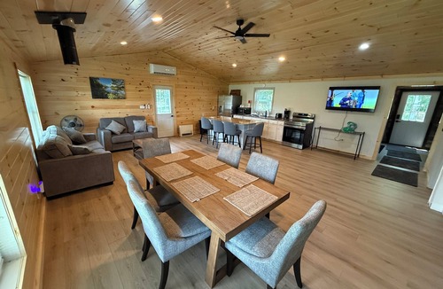 Turin Cabin | Secluded Cabin Retreat - Direct ATV & Snowmobile Trail Access VERY PRIVATE