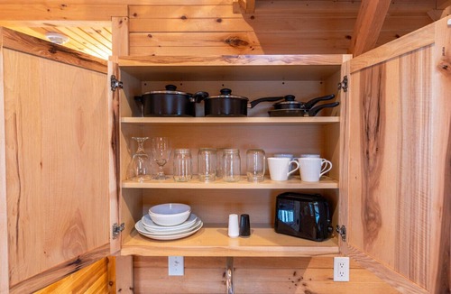 Bethlehem Cabin | Secluded Forest Cabin for Two White Mountains