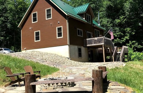 Frenchville Cabin | Secluded, fun, family-friendly, riverfront cabin surrounded by nature.