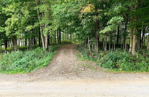 Waterford Township RV Rental | Secluded Overlook Solo Campsite