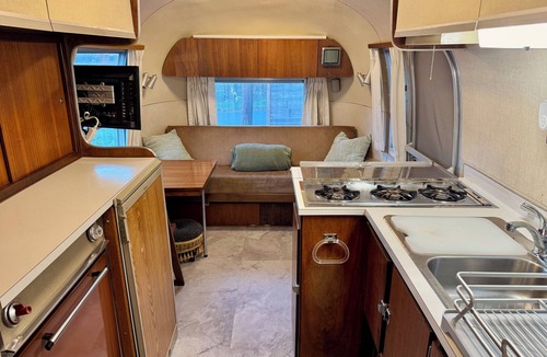 Alpine Cabin | Secluded Private Retreat with Cabin & Vintage Airstream