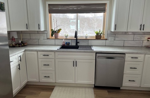 Farmersville Station House | Serene 3-bedroom modern farmhouse across from working Amish farm.